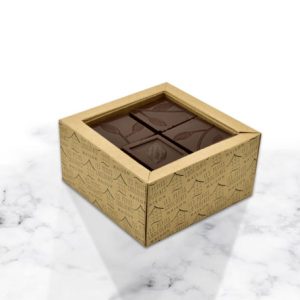 Cube Grain chocolat noir