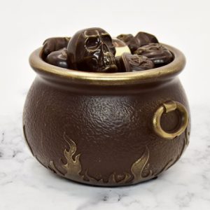Chaudron Halloween Chocolat Noir